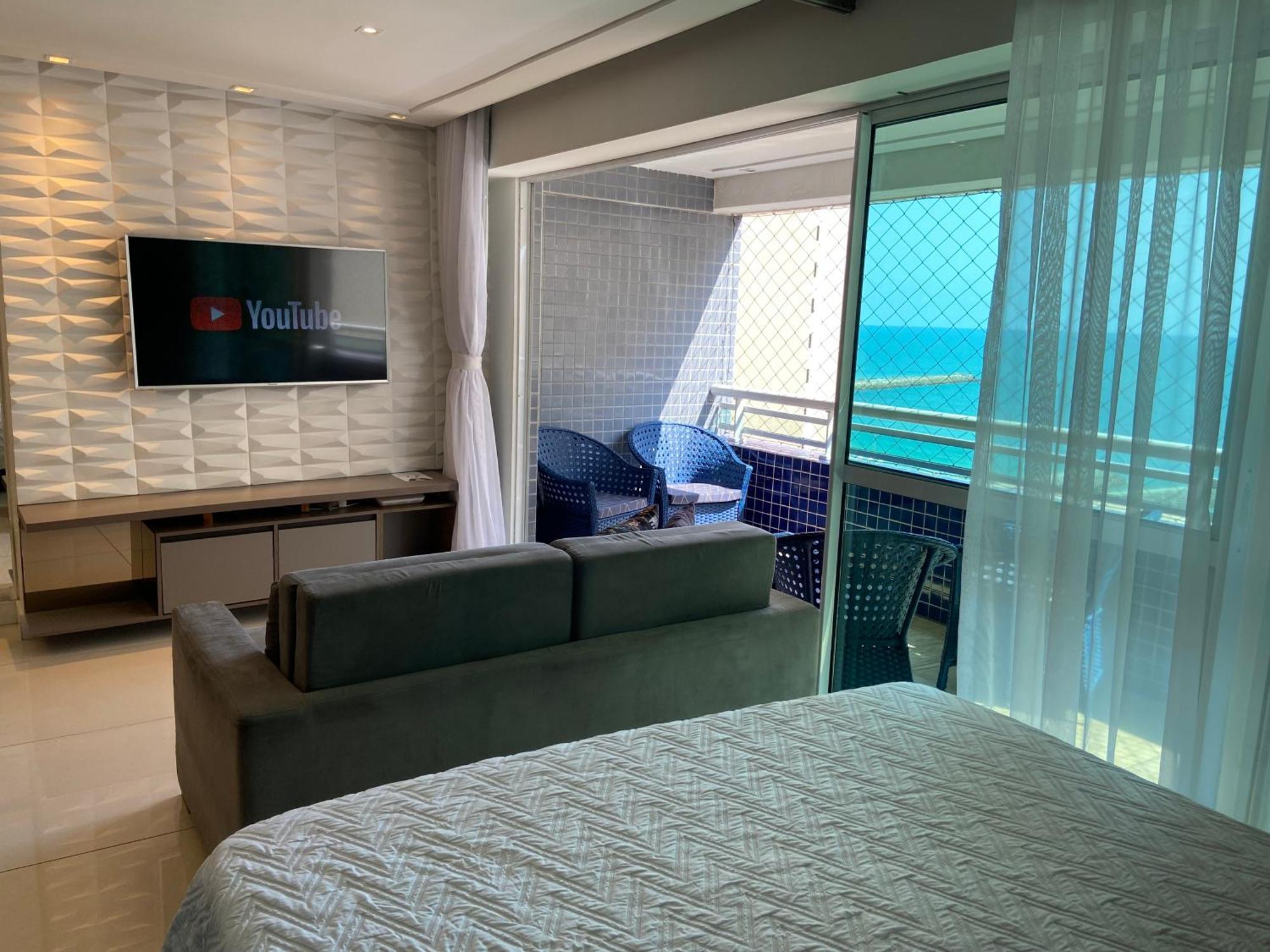 Apartamento Vista Mar Форталеза Экстерьер фото